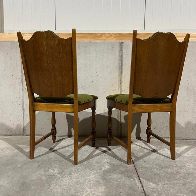 Vintage Chairs in Beech and Pine, Set of 2 For Sale - Image 5 of 13