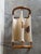 Wood Rattan Magazine Rack With Floral Embroidered Canvas Mid-Century Modern 1970s For Sale - Image 7 of 9