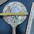 Trio Vintage Silver Plated Vanity Set- Hand Held Mirror, Brush, and Comb For Sale - Image 9 of 10