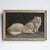 Portrait of a Pair of White Cats, Antique Original Oil Painting, Attributed to Arthur Heyer, Late 19th/Early 20th C. For Sale - Image 9 of 11
