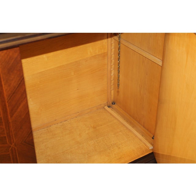 1940's Grand French Art Deco Palisander Buffet/ Sideboard/ Credenza For Sale - Image 13 of 16