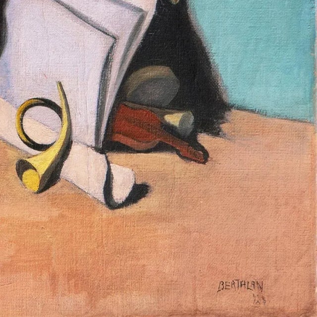 'Still Life' by Albert Bertalan, 1929, Paris, Académie Julian, Salon Des Indépendants, Salon d'Automne For Sale - Image 4 of 10