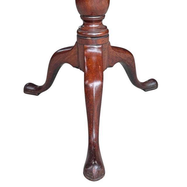 19th Century American Tilt-Top Table For Sale - Image 9 of 12