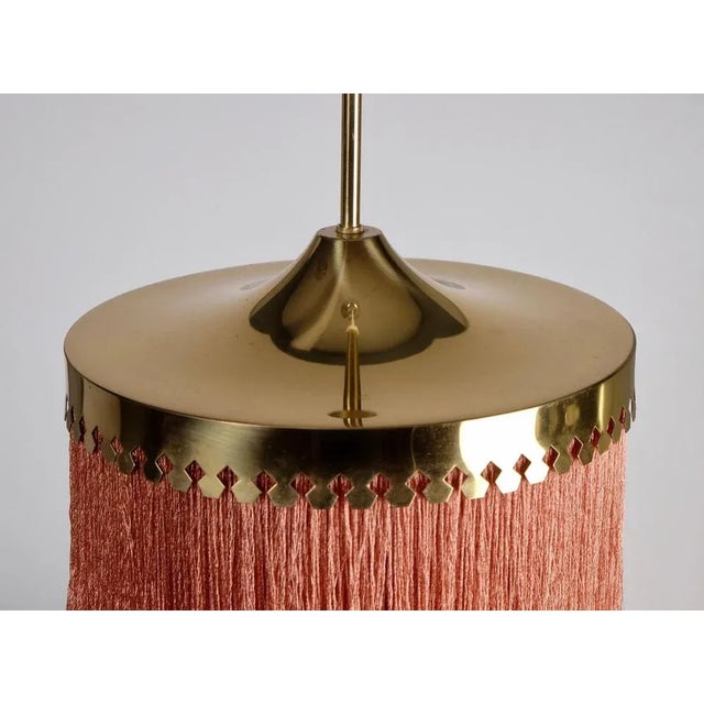 Metal Pink Model T601 Ceiling Lamp by Hans-Agne Jakobsson, 1960s For Sale - Image 7 of 9