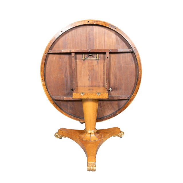 Mid 19th Century William IV Maple Center Table For Sale - Image 5 of 10