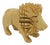 Ferdinando Codognotto, Lion, 2023, Wood For Sale