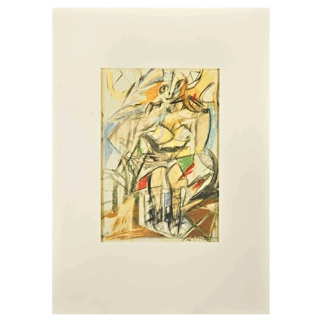Willem De Kooning, Woman, Offset and Lithograph, 1985 For Sale