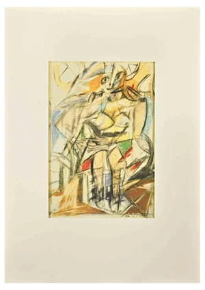 Willem De Kooning, Woman, Offset and Lithograph, 1985