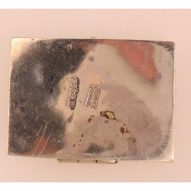 Contemporary Alpaca Alloy Purse Box Mexico For Sale - Image 3 of 5