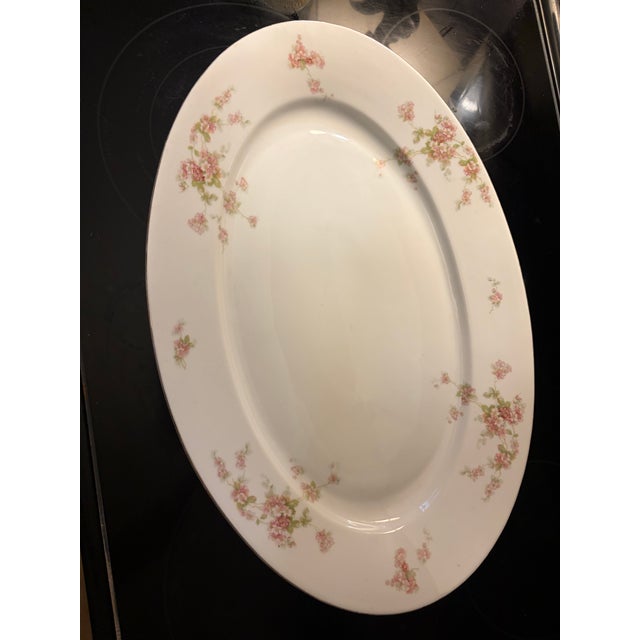 Antique Royal Schwarzburg German Fine China Covered Soup Tureen & Platter Set For Sale In Charlotte - Image 6 of 12