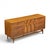 Broyhill Brasilia Mid Century Walnut and Brass 9 Drawer Lowboy Dresser For Sale - Image 10 of 11