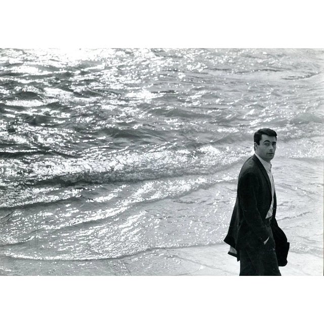 Alain Barrière by Pietro Pascuttini - Vintage Photo - 1960s 1960s For Sale