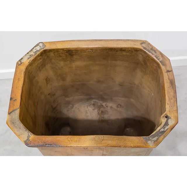 Large 19th Century French Neoclassical Terracotta Pot For Sale - Image 9 of 11