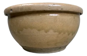Meiji Earthenware Mingei Bowl, Japan, 1890s