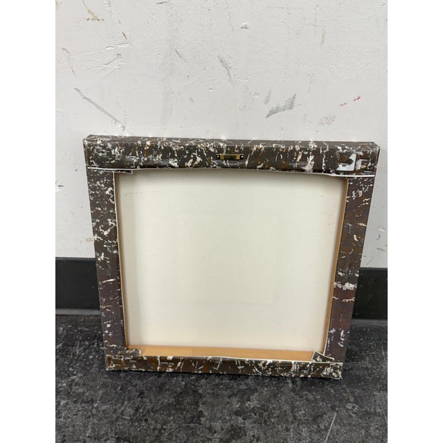 Peggy Abrams Style Rose Tile Print of Canvas For Sale - Image 10 of 12