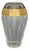 Moser "Diva" Oroplastic Cut Crystal Vase For Sale