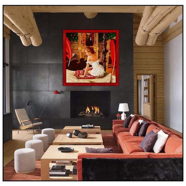 Message us to inquire about custom framing options! (Included for free with every purchase) The artwork here,...