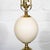 2000 - 2009 Pair of ostrich egg lamps in the style of Crespi For Sale - Image 5 of 8