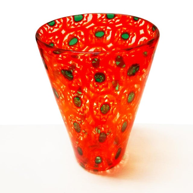 Transparent Glass Vase by 17 Patterns for Ercole Barovier, 1960s For Sale - Image 6 of 12