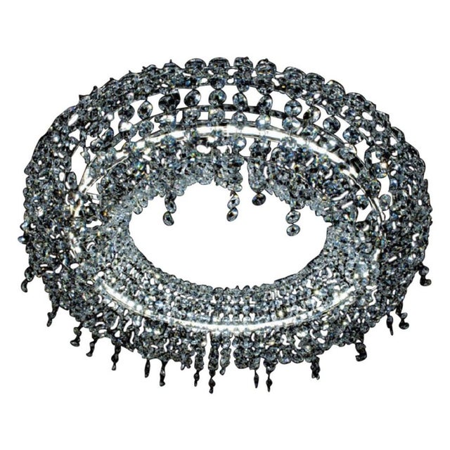 Avantgarde Crystal Chandelier by Aggiolight For Sale - Image 6 of 6