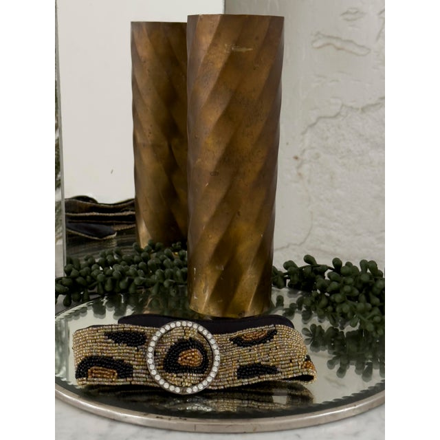 Contemporary Vintage Beaded Belt For Sale - Image 3 of 11