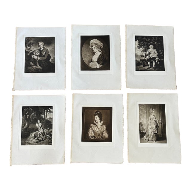 Late 19th Century Book Prints (Set of 6) For Sale