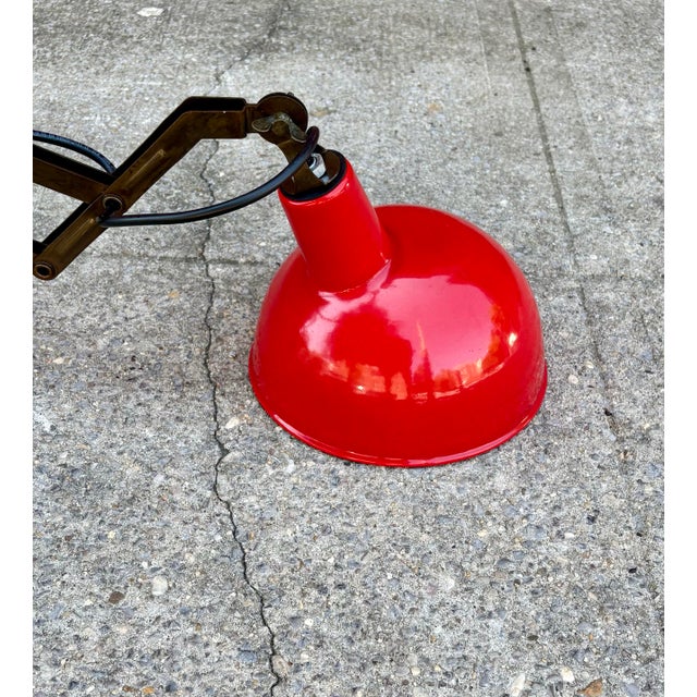 Mid 20th Century German Space Age Scissor Wall Lamp For Sale In New York - Image 6 of 7