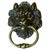 Metal Gothic Lions Mask Brass Door Knocker, 1960 For Sale - Image 7 of 7