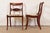 Kindel Furniture Style Regency Carved Mahogany Side Chairs or Dining Chairs, Set of Three For Sale - Image 9 of 11
