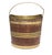Early 19th Century Georgian Brass-Bound Mahogany Peat Bucket With Liner For Sale - Image 5 of 8