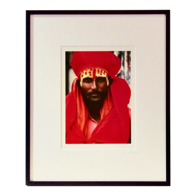 Lisa Kristine Red Sadhu, Rajasthan, India 1998 Photography For Sale