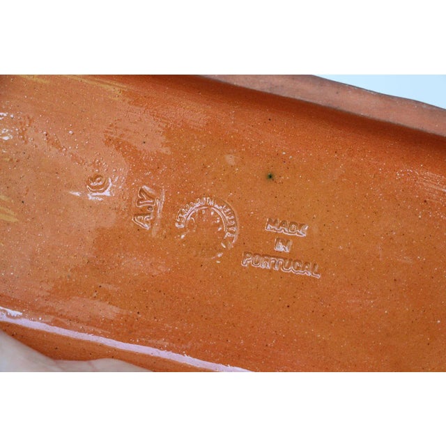 Vintage Bordallo Pinheiro Palissy Ware, Earthenware, Majolica Horseman Figurine For Sale - Image 12 of 13