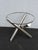 Metal Milo Baughman Style Chrome Glass Top Jax Tables a Pair 6571 For Sale - Image 7 of 18