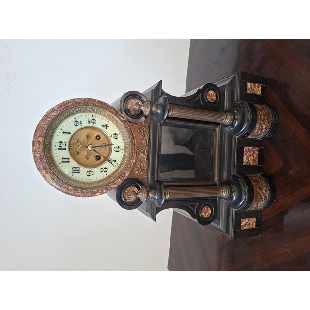 Mid 19th Century Antique Napoleon III Style Mantelpiece Triptych, 1850, Set of 3 For Sale - Image 5 of 18