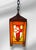 1910s Arts and Crafts Leaded Glass Chandelier For Sale - Image 4 of 10