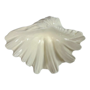 Vintage Ceramic Clam Shell Figural Bowl