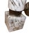 Glass 1970's Murano Art Glass Single Wall Sconce in White Mottled Glass For Sale - Image 7 of 8