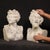Satyr and Bacchante, 1880, White Marble Sculptures, Set of 2 For Sale - Image 11 of 13