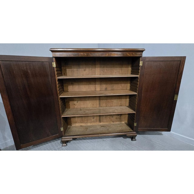 Victorian Adjustable Library Bookcase, 1850s For Sale - Image 3 of 11