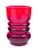 Red Glass Juice Service from Sudety Glassworks, 1970s For Sale - Image 15 of 17