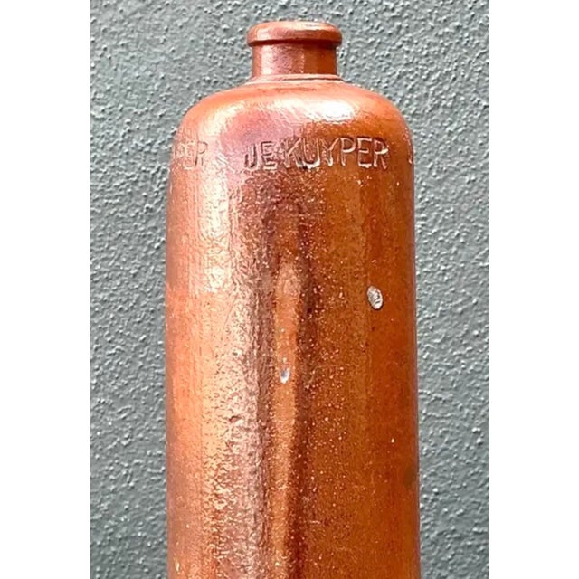 Vintage De Kuyper Pottery Bottle For Sale - Image 11 of 12