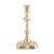 Queen Anne English Brass Queen Anne Candlestick, 1745 For Sale - Image 3 of 8