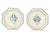 Art Deco Blue and Ivory Ceramic Plates from Atelier Primavera, 1930s, Set of 2 For Sale - Image 11 of 11