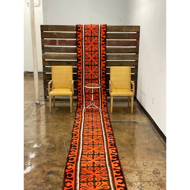 Vintage Shyrdak Felt Runner 2'4" X 21'5" For Sale - Image 16 of 17