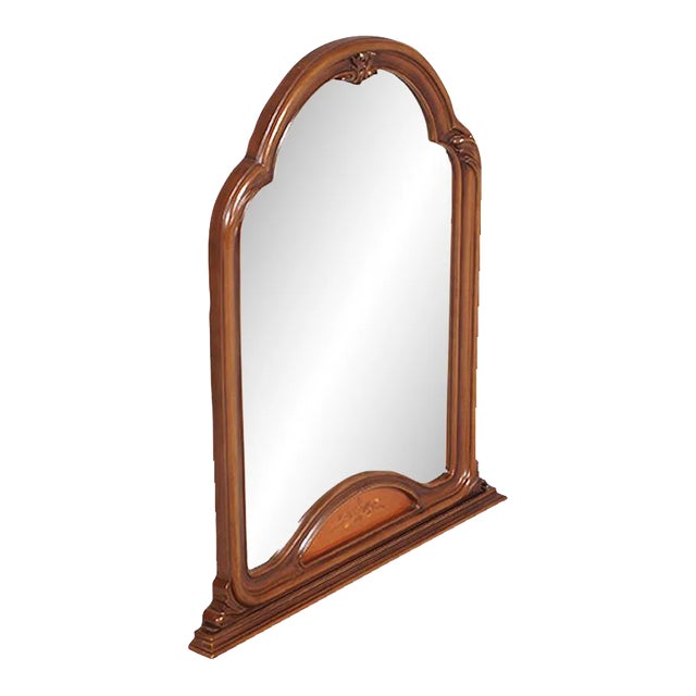 Art Deco Italian Gothic Wall Mirror, 1930s For Sale