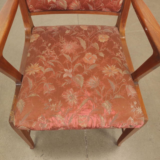 Vintage Armchair in Mahogany, 1950s For Sale - Image 5 of 10