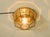 Vintage Glass Ceiling Lamp in Octagon Shape from Limburg, 1970s For Sale - Image 9 of 18