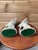 Stone Vintage Holland Mold Cast Marble Parrots - Pair For Sale - Image 7 of 10