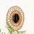 Round Organic Mirror in Rattan and Wicker by Franco Albini, Italy, 1960s For Sale - Image 6 of 13