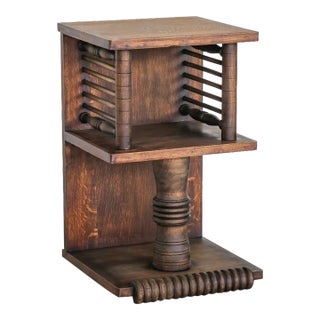 1940s French End Table attributed to Charles Dudouyt For Sale